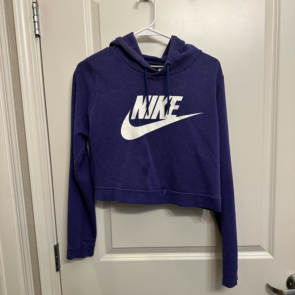Nike Purple Fleece Hoodie